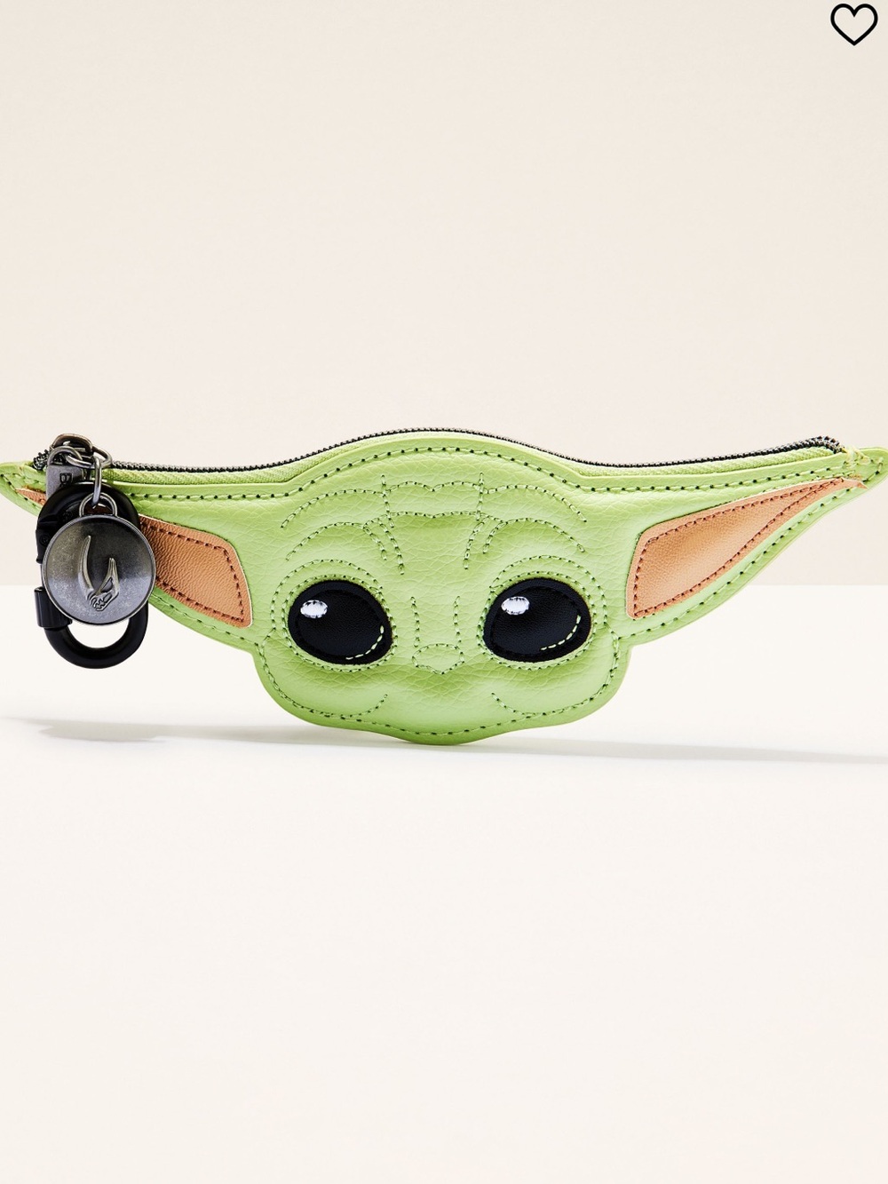 Bath & Body Works Star Wars Grogu Coin Purse - Green Character Wallet